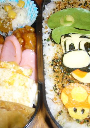 キャラ弁ルイージ-レシピのメイン写真