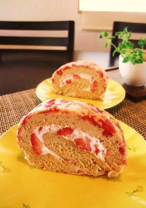 ベリーベリー☆ロールケーキ-レシピのメイン写真