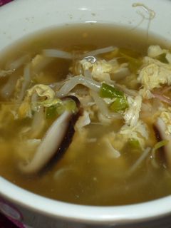 簡単!!ヘルシー!!食べるもやしスープ-レシピのメイン写真