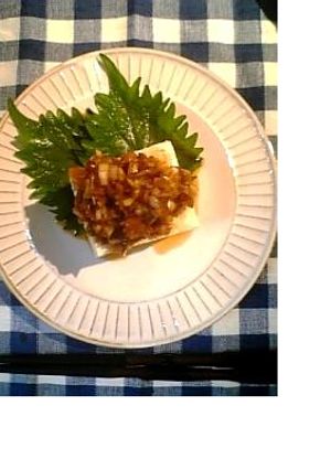 手軽に美味しく！ぴり辛ネギ豆腐♪-レシピのメイン写真