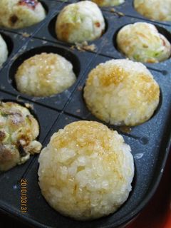 たこ焼きのついでに、焼きおにぎり!-レシピのメイン写真