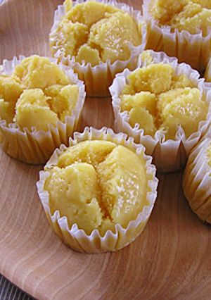 米粉で人参はちみつ蒸しケーキ（卵なし）-レシピのメイン写真