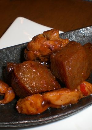 ☆ダイエットに☆こんにゃくと鶏肉の中華風-レシピのメイン写真