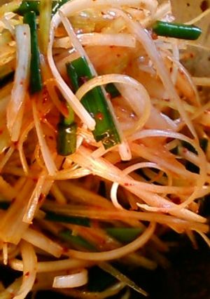 ネギ ラーメンの上にのっけて~!-レシピのメイン写真