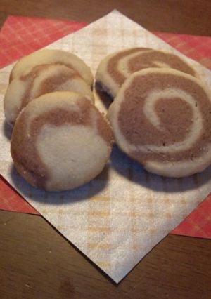 簡単サクサクマーブルクッキー-レシピのメイン写真