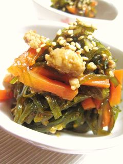 ピリ辛❤切り昆布の炒め煮♬-レシピのメイン写真
