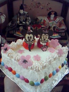 雛祭りだけの特製ケーキ♪-レシピのメイン写真