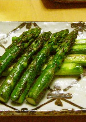 とってもシンプル✿アスパラの塩炒め-レシピのメイン写真