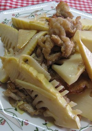 ☆たけのこと豚肉のカリカリ炒め☆-レシピのメイン写真