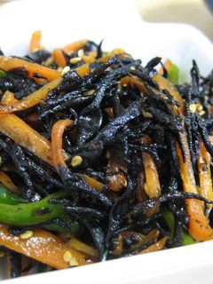 お弁当に!ひじきと色どり野菜のきんぴら♪-レシピのメイン写真