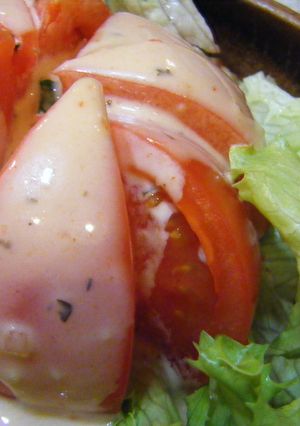 まるごとトマトサラダ-レシピのメイン写真