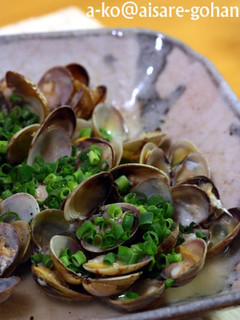 あさりの酒蒸し *バター風味-レシピのメイン写真