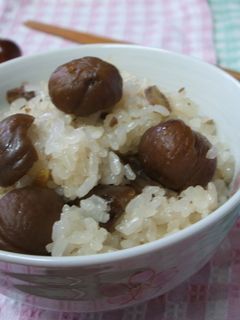 甘栗で栗ご飯♪-レシピのメイン写真