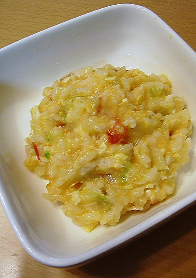わんこごはんっ♪鯛と野菜の卵とじ☆-レシピのメイン写真