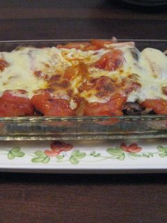 夏野菜とミートソースの重ね焼き♪-レシピのメイン写真