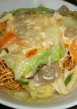 なんちゃって　スーラータン麺　パリパリ編-レシピのメイン写真