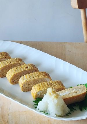 体に良い朝食☆だし巻き玉子☆弁当☆無添加-レシピのメイン写真