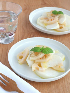 冬野菜を味わう♪かぶと蓮根の白いマリネ-レシピのメイン写真
