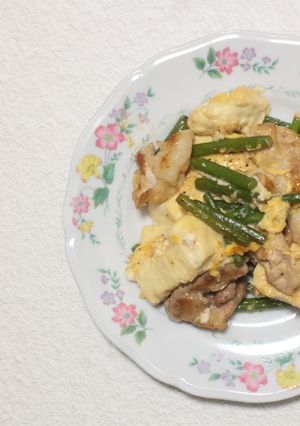豆腐と豚肉と卵のチャンプルー☆簡単おかず-レシピのメイン写真