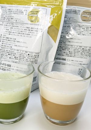 シェイクしてふわふわプロテインラテ-レシピのメイン写真