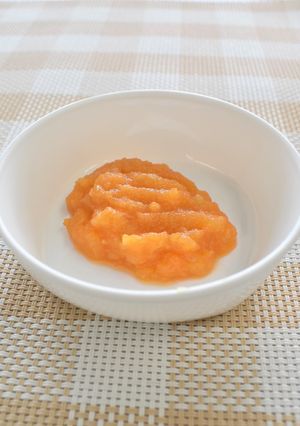 【離乳食初期】なすとにんじんのペースト-レシピのメイン写真