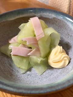 涼味たっぷり うりとハムのさっぱりサラダ-レシピのメイン写真