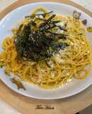 ごはんに合うキューピーうにソースでパスタ