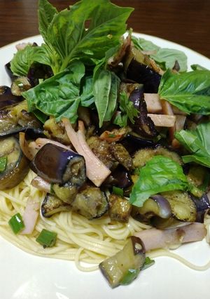 アンチョビ茄子の夏パスタ-レシピのメイン写真