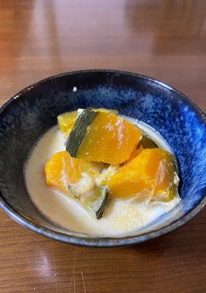 あやぷ用　かぼちゃのミルク煮-レシピのメイン写真