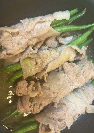 いんげん豆を使いたいから肉巻き-レシピのメイン写真