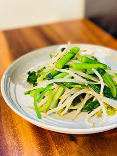 ニンニクの芽ともやし炒め 本格中華風 by いっちゃんレシピ