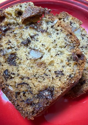 バナナなチョコチップパウンドケーキ🍌-レシピのメイン写真