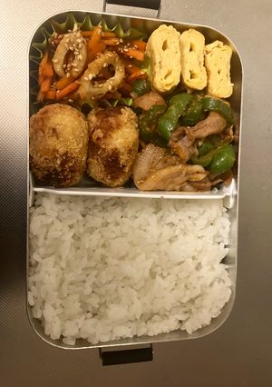 豚こま肉のオーロラソース炒め弁当-レシピのメイン写真