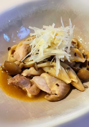 鶏としめじの酒蒸し-レシピのメイン写真