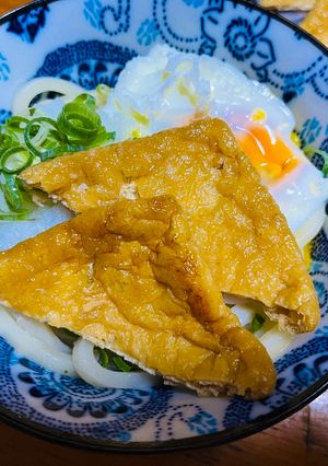 油揚げできつねうどん-レシピのメイン写真