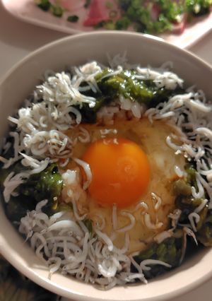 ごほうび！しらすたまごかけごはん-レシピのメイン写真