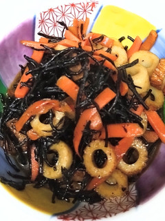 ひじきとちくわの煮物-レシピのメイン写真