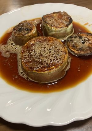 味の素で作る白茄子のステーキにんにく醤油仕立て-レシピのメイン写真