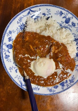 煮込み時間３分！バターチキン風キーマカレー🍛-レシピのメイン写真