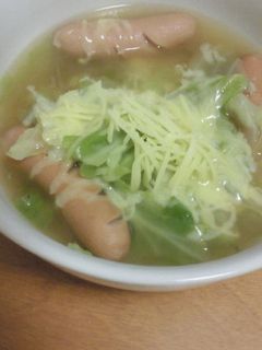 春キャベツのスープ-レシピのメイン写真