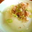 新玉ねぎスープ煮♪クリームチーズのっけ☆