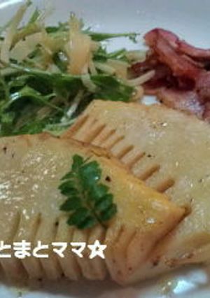 絶品！カレー風味のたけのこステーキ-レシピのメイン写真