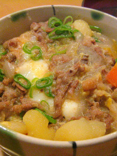 ☆肉じゃがの残りでお肉丼☆-レシピのメイン写真
