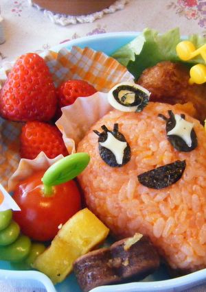 キャラ弁　めめっち弁当-レシピのメイン写真