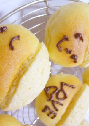 手ごね☆パン屋さんのおえかきメロンパン-レシピのメイン写真