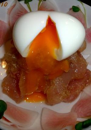 まぐろのユッケ風-レシピのメイン写真