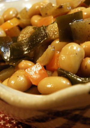 素材缶で簡単五目煮豆-レシピのメイン写真