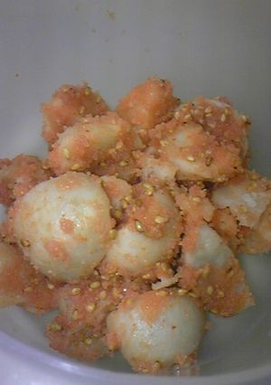 さといも胡麻明太和え-レシピのメイン写真