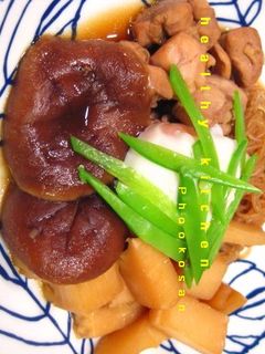 筍と鶏肉のすき焼き煮-レシピのメイン写真