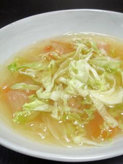 新玉ねぎとトマトのカレースープ-レシピのメイン写真